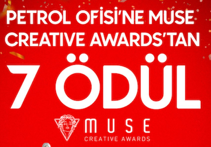 Muse Creative Awards'tan 7 ödülle döndük!