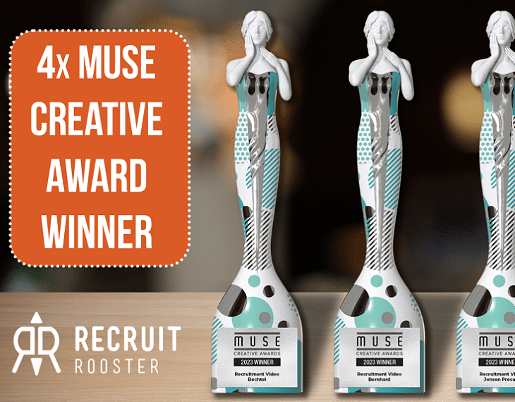 Recruit Rooster Wins Four MUSE Creative Awards 