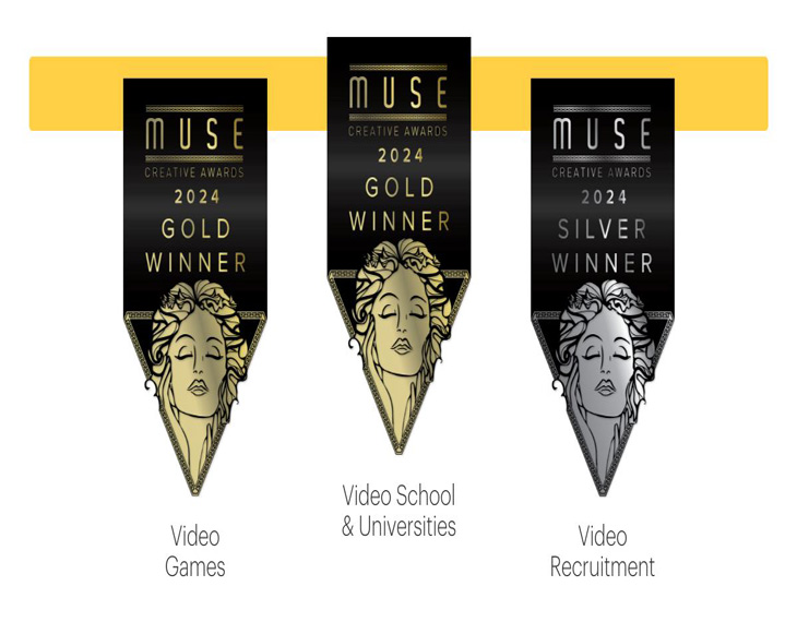 Spectrio just won three Awards at the 2024 MUSE Creative Awards!