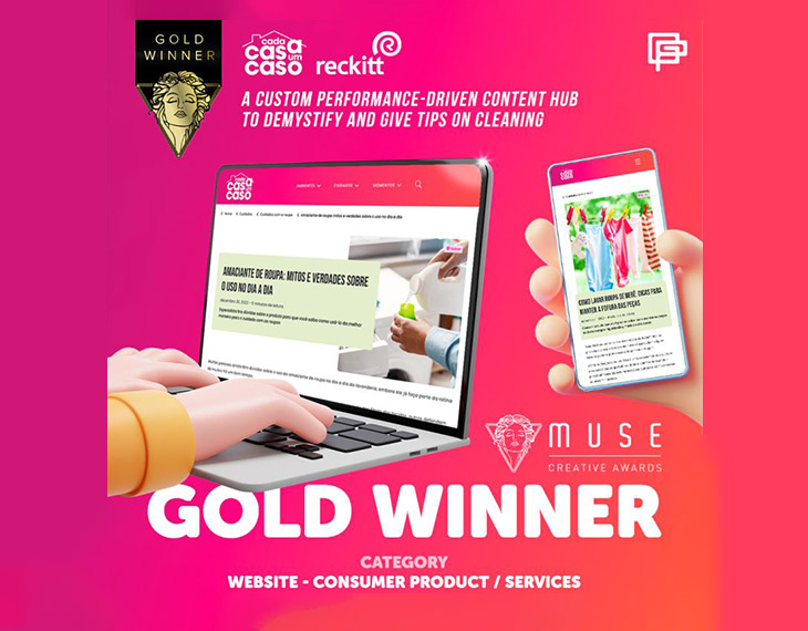 Greenpark won in the 2024 MUSE Creative Awards for their awesome website!