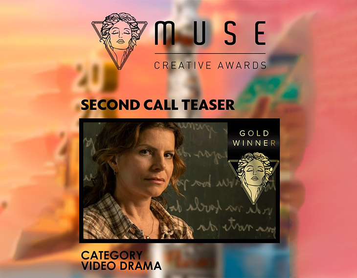 Promo TV Globo's drama video just won multiple Gold Award at the 2024 MUSE Creative Awards!